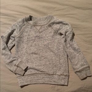 Mini Boden Light Gray Crewneck Sweater